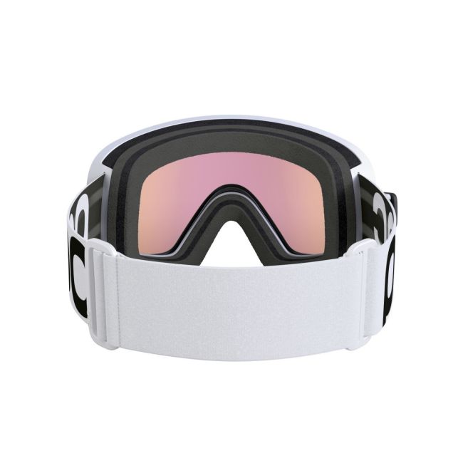 Ochelari schi POC Vitrea Mid - Hydrogen White/Partly Sunny Orange