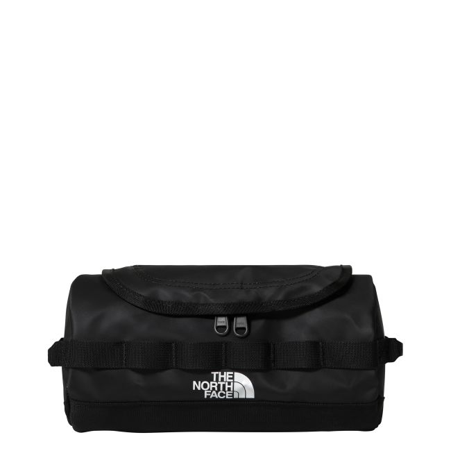 Trusă de toaletă The North Face Base Camp Travel Canister S - negru Black | White | 3,5 l, cu oglindă