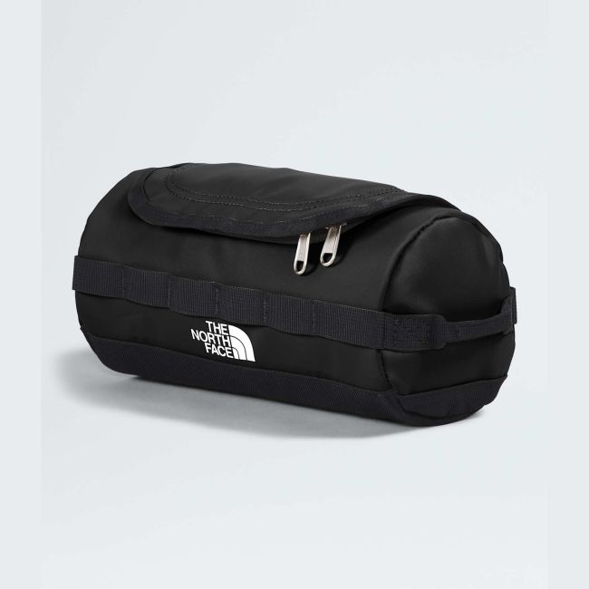 Trusă de toaletă The North Face Base Camp Travel Canister S - negru Black | White | 3,5 l, cu oglindă