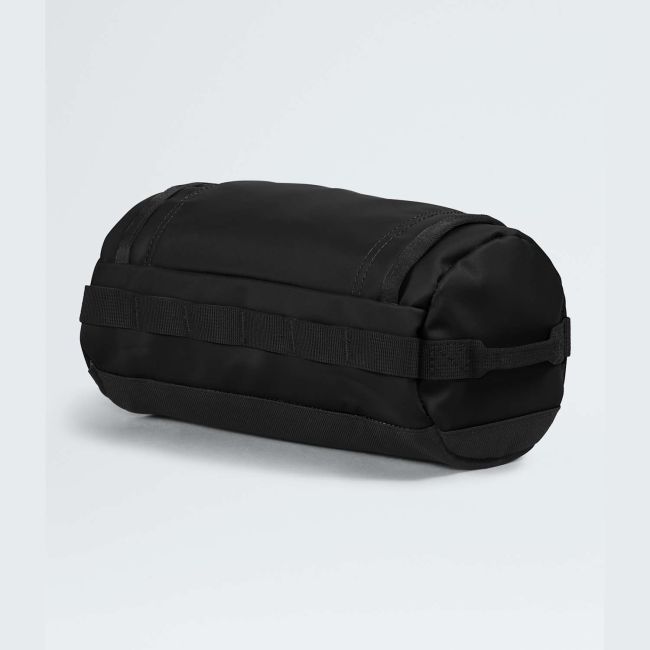 Trusă de toaletă The North Face Base Camp Travel Canister S - negru Black | White | 3,5 l, cu oglindă