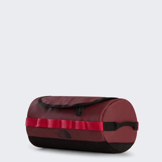 Trusă de toaletă The North Face Base Camp Travel Canister S - bordo Burgundy Crush | Black | 3,5 l, cu oglindă