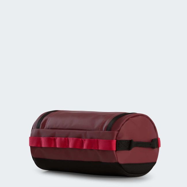 Trusă de toaletă The North Face Base Camp Travel Canister S - bordo Burgundy Crush | Black | 3,5 l, cu oglindă