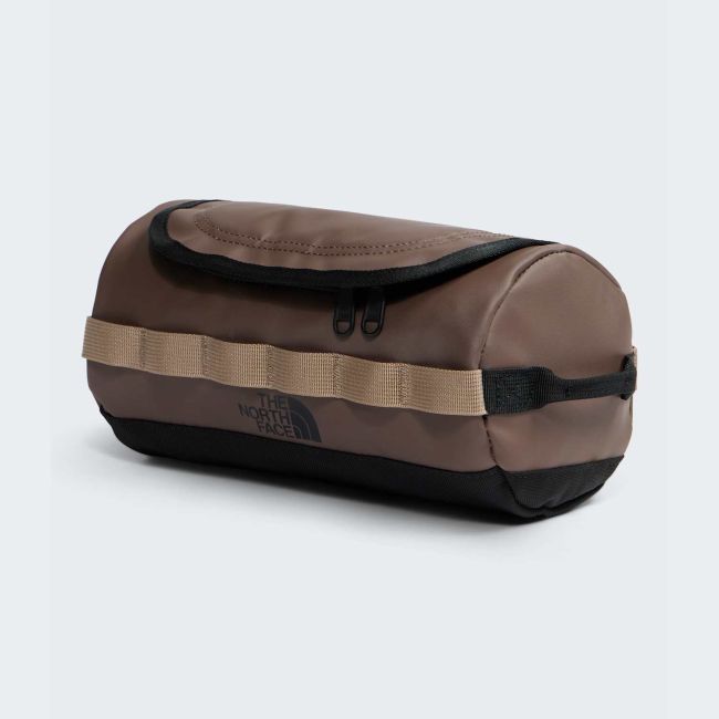 Trusă de toaletă The North Face Base Camp Travel Canister S - maro Smokey Brown | Black | 3,5 l, cu oglindă