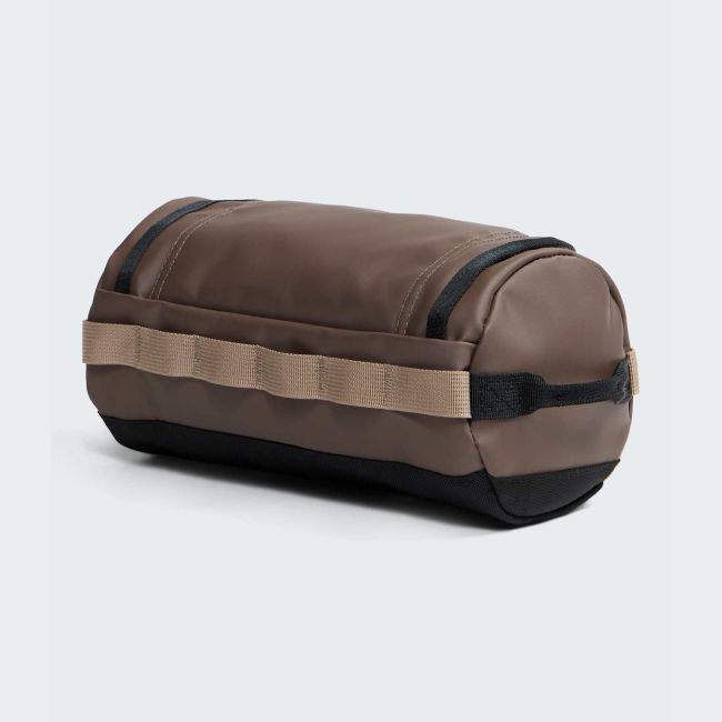 Trusă de toaletă The North Face Base Camp Travel Canister S - maro Smokey Brown | Black | 3,5 l, cu oglindă