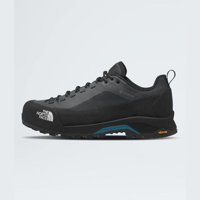 Pantofi de drumeție The North Face Verto Alpine GTX pentru bărbați - gri Asphalt Grey | Black | GORE-TEX® și Vibram®