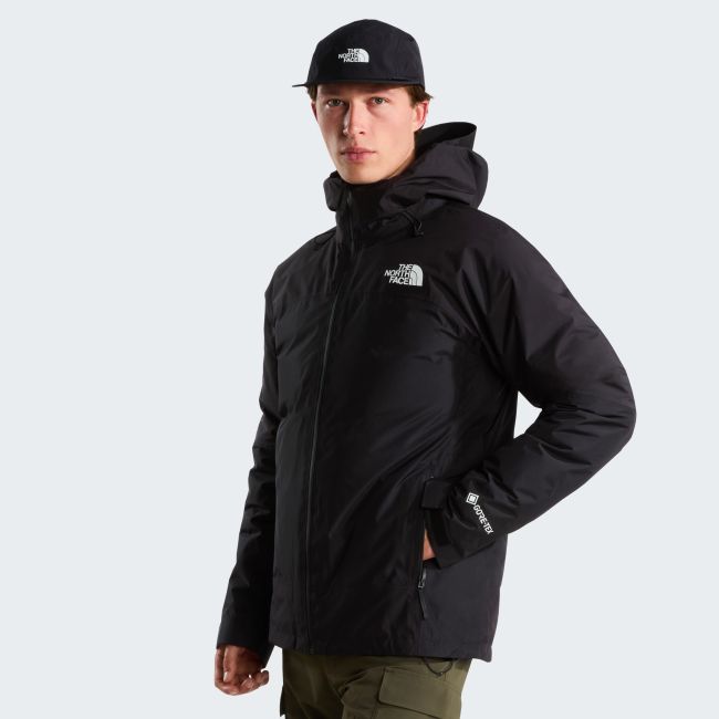 Geacă 3 în 1 The North Face Mountain Light Triclimate GTX pentru bărbați - negru Black | GORE-TEX®