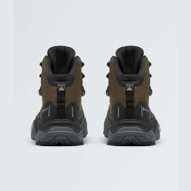 Ghete drumeție The North Face Offtrail Hike Mid GTX pentru bărbați - kaki Sycamore | Black | GORE-TEX impermeabil