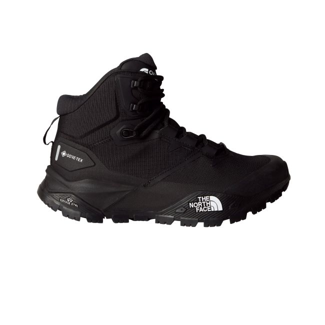 Ghete drumeție The North Face Offtrail Hike Mid GTX pentru damă - negru Black | White | GORE-TEX impermeabil