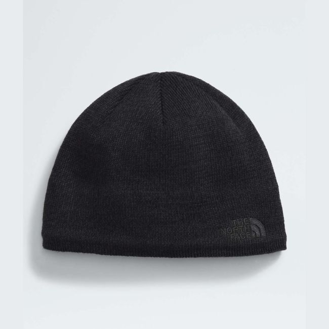 Căciulă The North Face Jim - negru Black Heather | lână și bandă interioară din fleece
