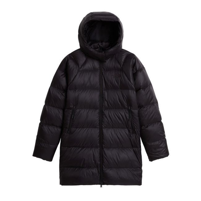 Parka de puf The North Face Hydrenalite City Down pentru damă - negru Black | 95% conținut reciclat