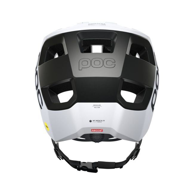 Cască MTB POC Kortal Race MIPS - Hydrogen White/Uranium Black Matt