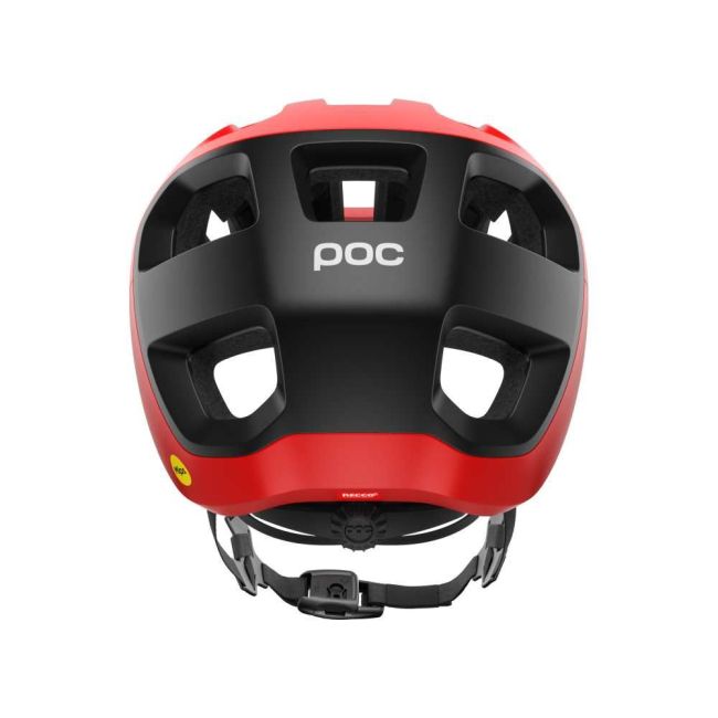 Cască MTB POC Cularis - Prismane Red Matt/Uranium Black Matt