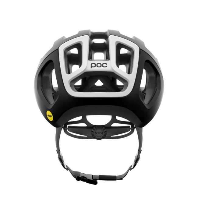 Cască ciclism șosea POC Ventral Air MIPS - Uranium Black Matt/Hydrogen White Matt