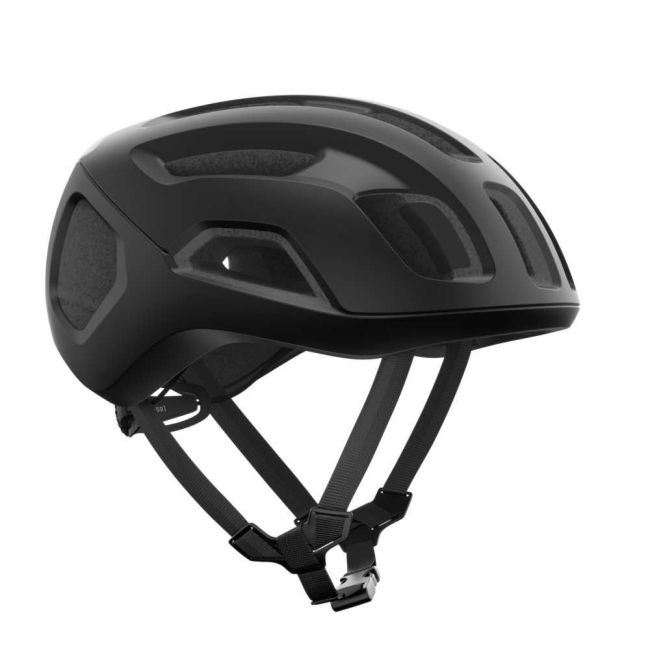 Cască ciclism șosea POC Ventral Air MIPS - Uranium Black Matt/Hydrogen White Matt
