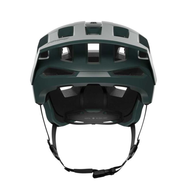 Cască MTB POC Kortal Race MIPS - Pargasite Green Matt/Hydrogen White Matt