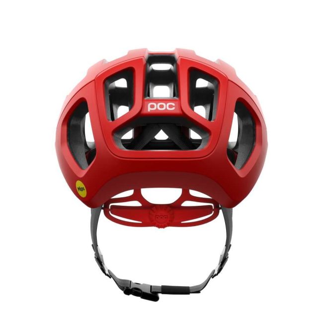 Cască ciclism șosea POC Ventral Air MIPS - Prismane Red Matt
