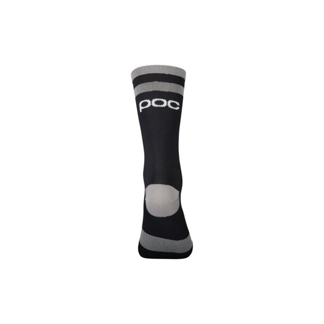 Șosete ciclism POC Lure MTB Sock Long - Uranium Black/Granite Grey