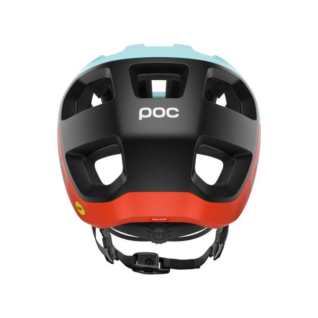 Cască MTB POC Cularis - Indicolite Blue Matt/Carnelian Orange Matt