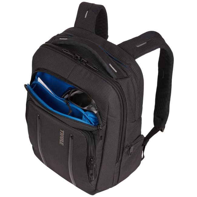 Rucsac urban cu compartiment laptop, Thule Crossover 2 Backpack, 20L, Negru