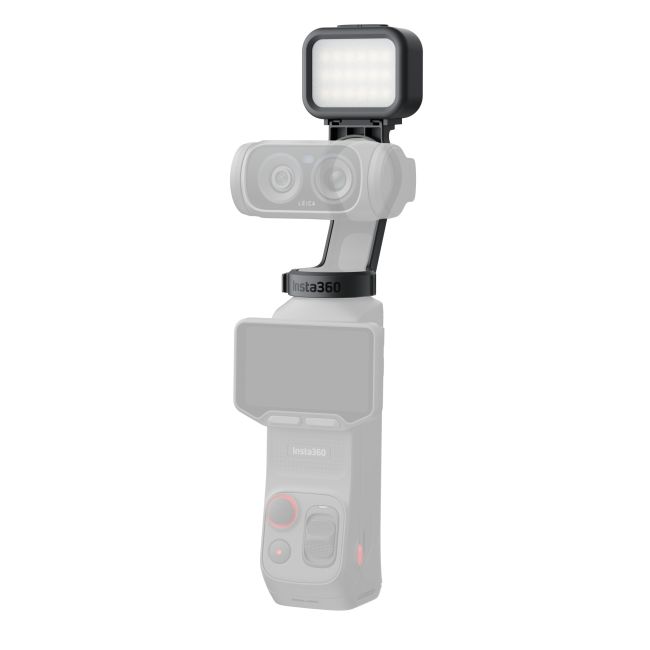 Lampă mini Insta360 Mini Fill Light pentru Luna Ultra - negru