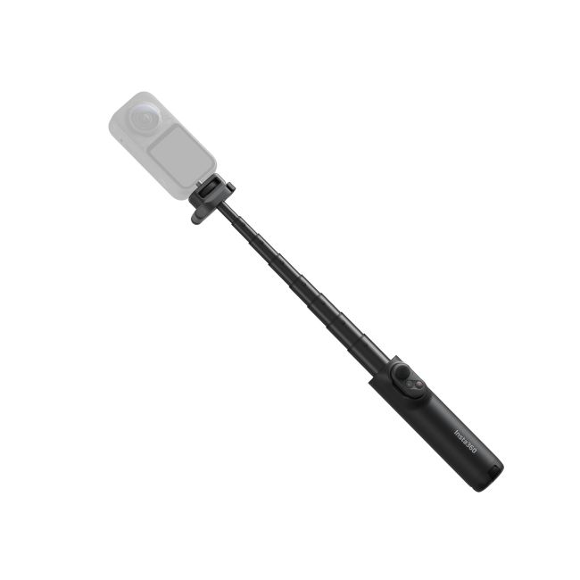 Selfie stick pliabil cu telecomandă Insta360 Foldable Selfie Stick Remote Kit Extended Edition - negru