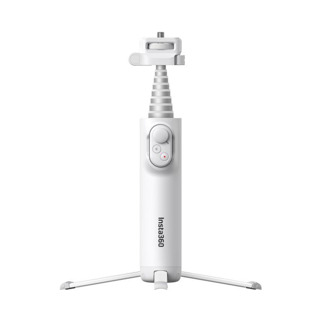 Selfie stick pliabil cu telecomandă Insta360 Foldable Selfie Stick Remote Kit Extended Edition - alb