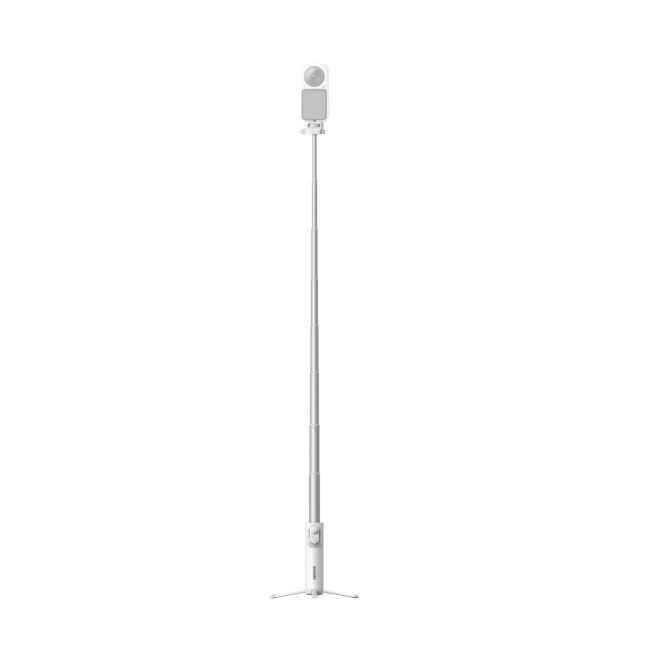Selfie stick pliabil cu telecomandă Insta360 Foldable Selfie Stick Remote Kit Extended Edition - alb