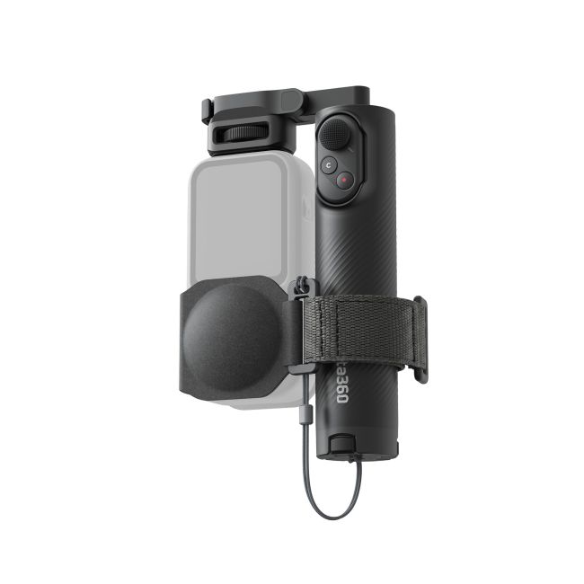 Selfie stick pliabil cu telecomandă Insta360 Foldable Selfie Stick Remote Kit Lightweight Edition - negru
