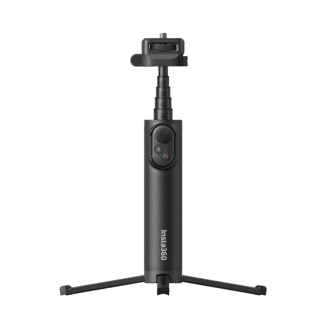 Selfie stick pliabil cu telecomandă Insta360 Foldable Selfie Stick Remote Kit Lightweight Edition - negru