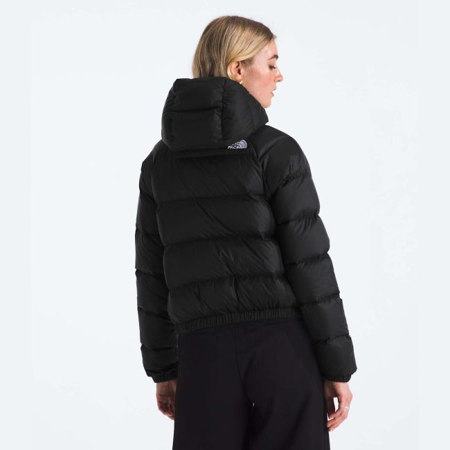 Geacă de puf The North Face Hydrenalite Down Hoodie pentru damă - negru Black | puf reciclat 600