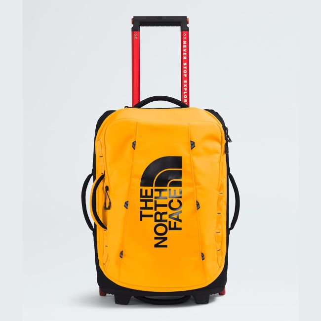 The North Face - geanta cu roti - Base Camp Rolling Thunder 22 - Galben | Negru