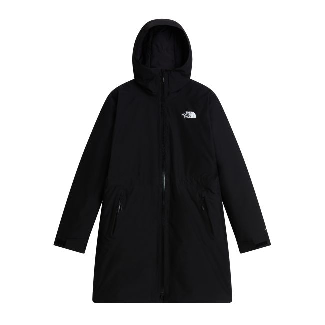 Parka The North Face Hikesteller Insulated pentru damă - negru Black | impermeabilă Dryvent