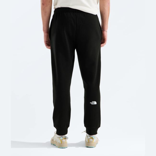 Pantaloni jogger The North Face Box Half Dome Regular Tapered pentru bărbați - negru Black | bumbac și poliester