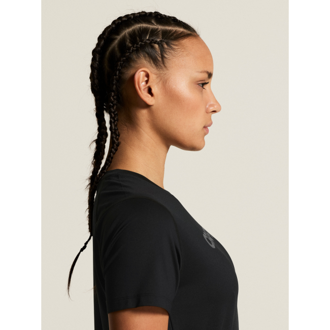Tricou alergare Craft Essence Logo Tee 2 damă - negru