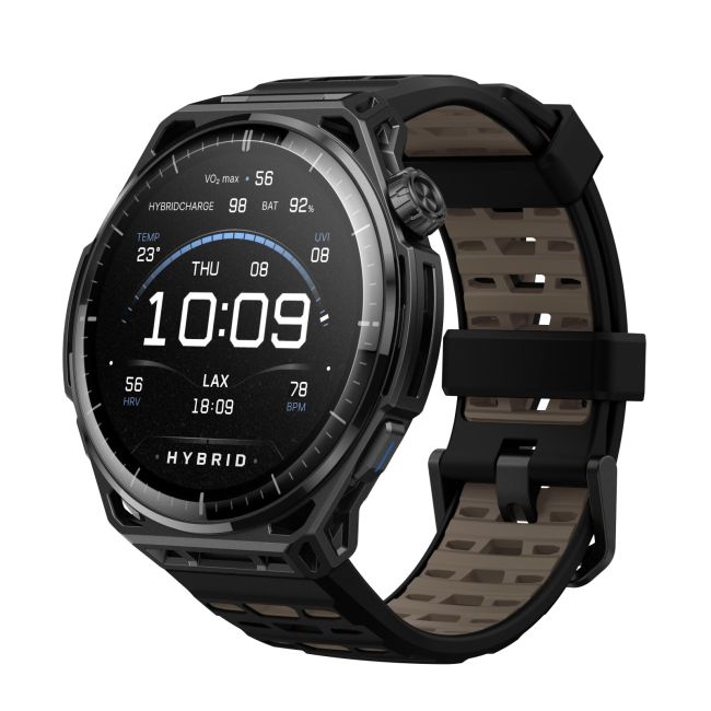 Ceas smartwatch Amazfit Balance 3 NFC - titan, negru