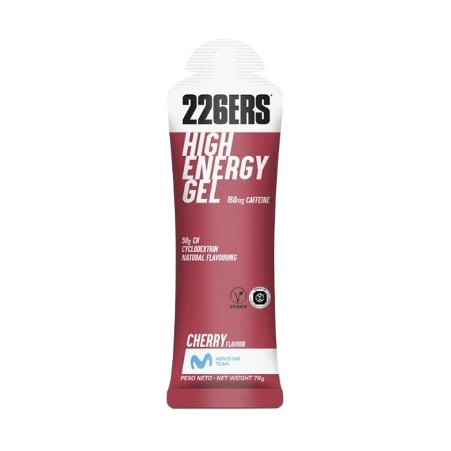 Gel energizant 226ers High Energy Gel 76g - cireșe - bax 24 buc