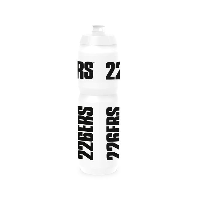 Bidon 226ers 1 L - alb cu logo negru