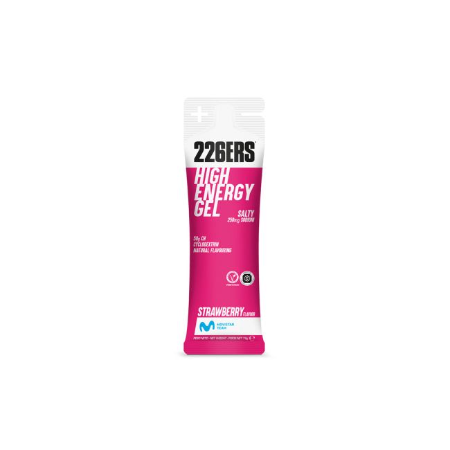 Gel energizant 226ers High Energy Gel 76g - căpșuni sărate