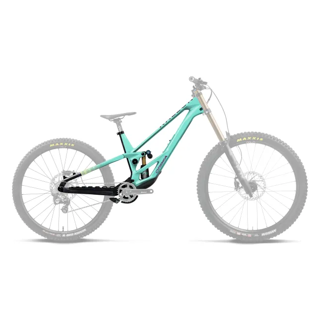 Orbea RALLON 450 DH (2027) - cadru MTB Downhill full suspension - Green - Purple