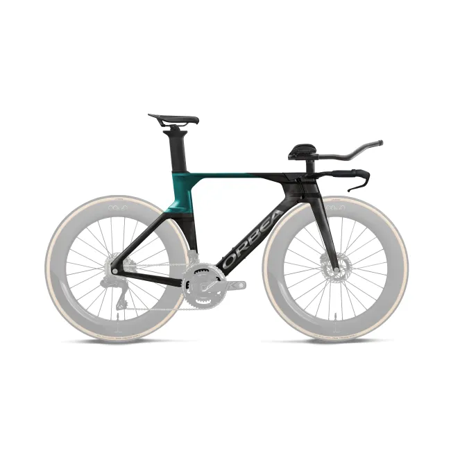 Orbea ORDU OMX (2027) - cadru șosea triatlon - Diamond Carbon View (Matt) - Evasion Green (Gloss)