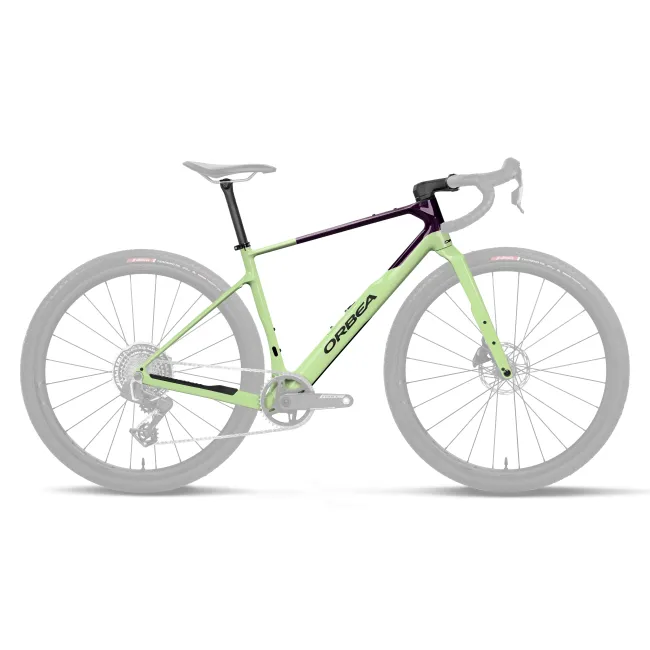 Orbea TERRA OMR (2027) - cadru gravel - Acid Gum - Fantasy Purple Carbon View (Gloss)