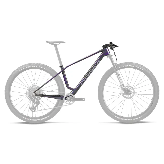 Orbea ALMA CARBON (2027) - cadru MTB XC hardtail - Galactic Rainbow-Sunset C.View (Gloss)