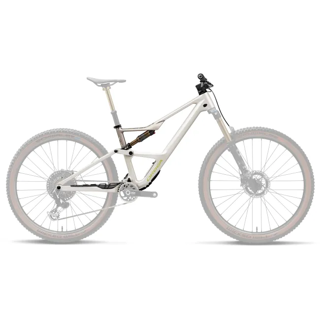 Orbea OCCAM OMR SL+IL R+K (2027) - cadru MTB Trail full suspension - Ivory White - Nickel (Gloss)