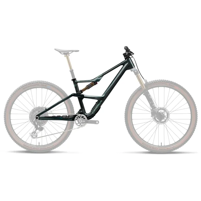 Orbea OCCAM OMR SL+IL R+K (2027) - cadru MTB Trail full suspension - Escape Green C.View (Gloss)