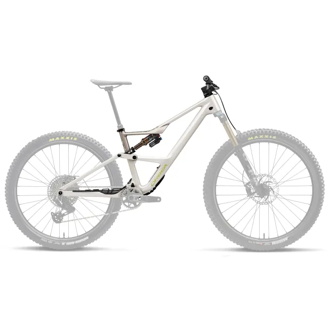 Orbea OCCAM OMR LT+X 2P FK (2027) - cadru MTB Trail full suspension - Ivory White - Nickel (Gloss)