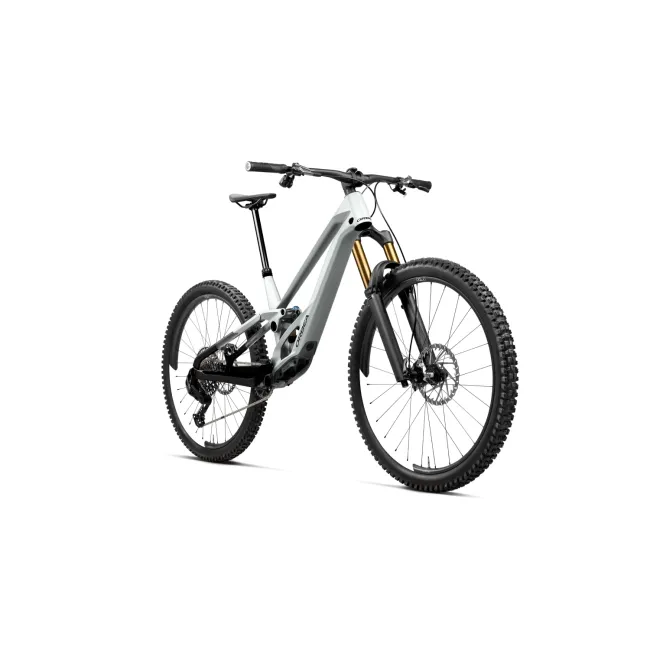 Orbea RALLON 442 ENDURO (2027) - cadru MTB Enduro full suspension - White Chic - Diamond Black (Gloss)
