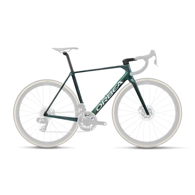 Orbea ORCA OMX (2027) - cadru șosea race - Escape Green - Carbon View Matt