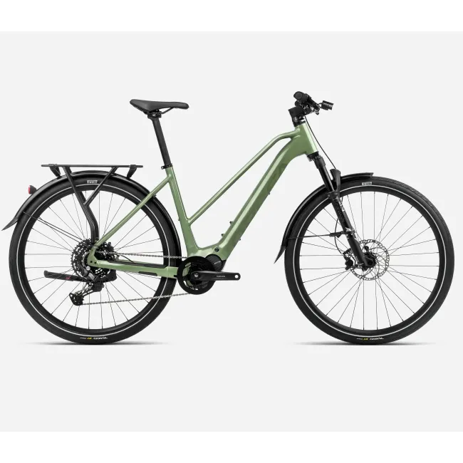 Orbea KEMEN MID 30 (2024) - bicicletă electrică urbană - Urban Green (Gloss-Matt)