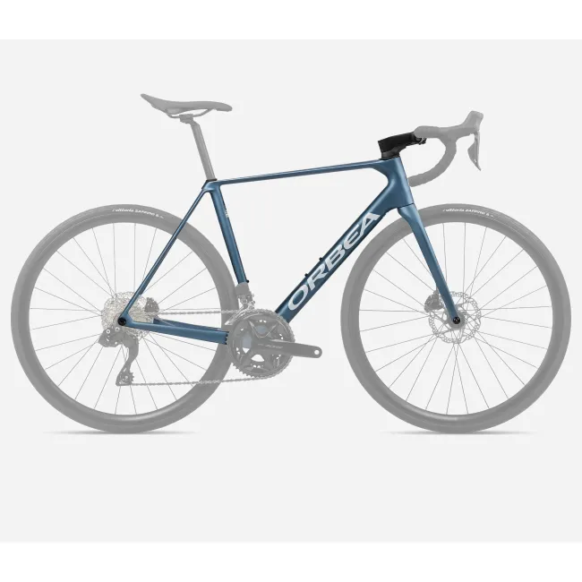 Orbea ORCA OMR (2024) - cadru șosea race - Slate Blue-Halo Silver (Matt)