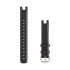 Garmin Lily curea piele italiană 14mm - neagră cu elemente metalice aurii crem - large